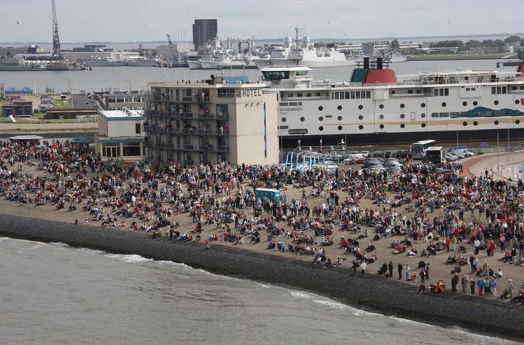 Hotel Lands End Den Helder Exterior foto